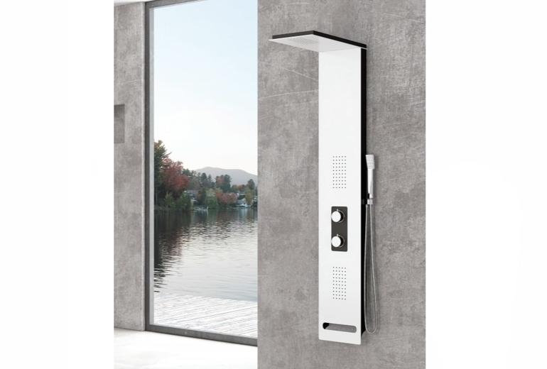 Tuš panel Bianco Nero 