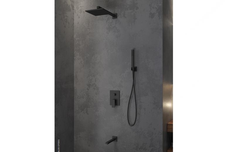 Tuš panel Delos Nero