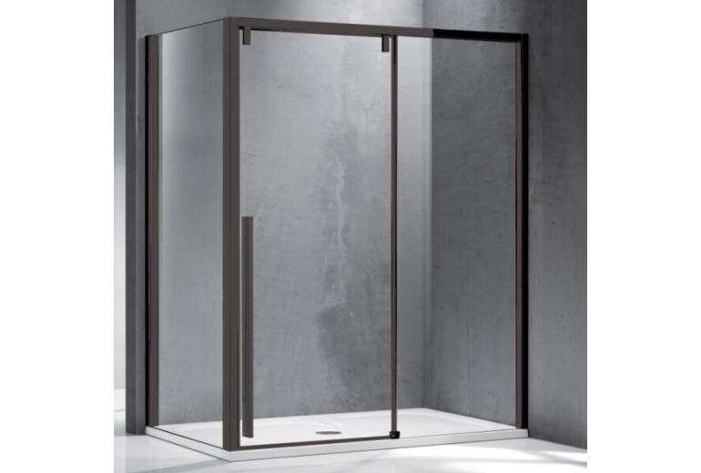 Tuš kabina Santorini 500 Nero - 80x130