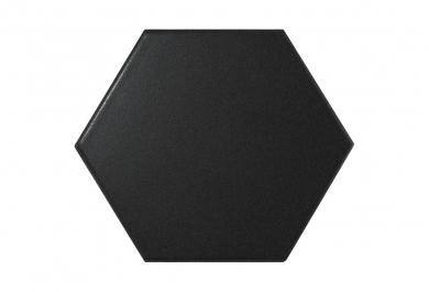 Scale Hexagon Black Mat