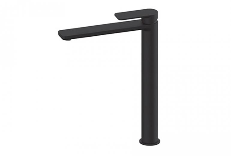 Slavina za umivaonik S2 XL Round Black Visoka