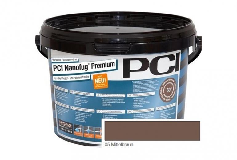 PCI Nanofug Premium MIttelbraun 5 kg