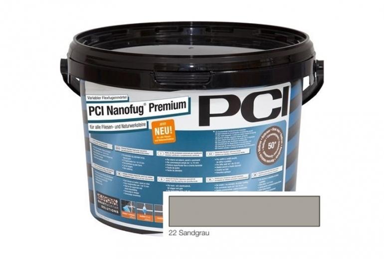 PCI Nanofug Premium Sandgrau 5 kg