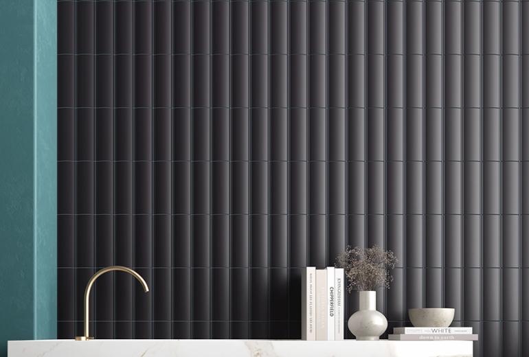 Vibe Out Almost Black Gloss 6x20