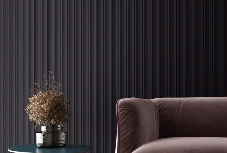 Vibe In Almost Black Mat 6x20