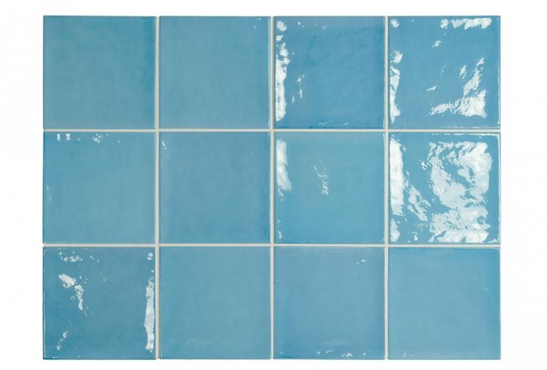 Village Azure Blue Gloss 13,2x13,2