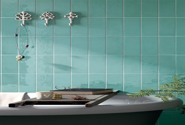 Village Teal Gloss 13,2x13,2