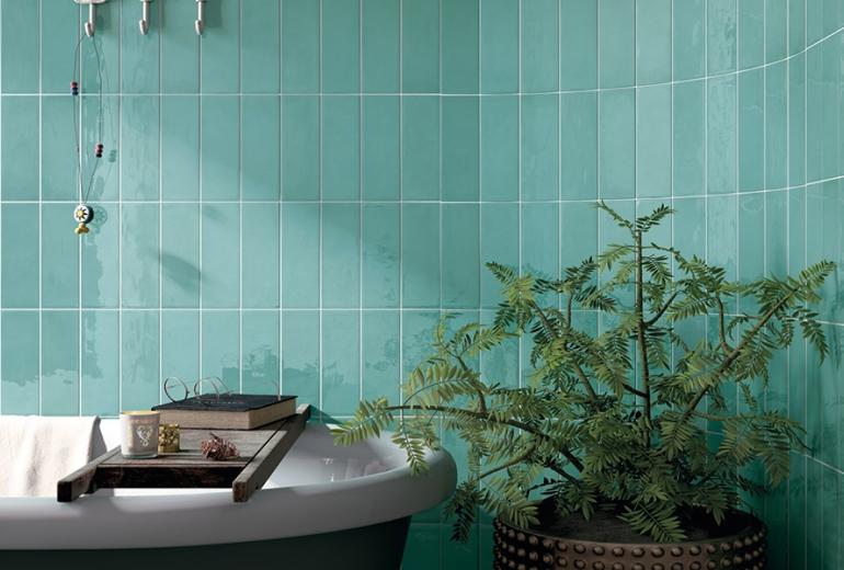 Village Teal Gloss 6,5x20