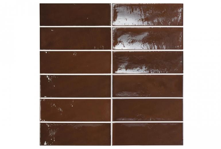 Village Walnut Brown Gloss 6,5x20