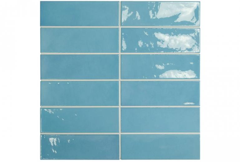 Village Azure Blue Gloss 6,5x20