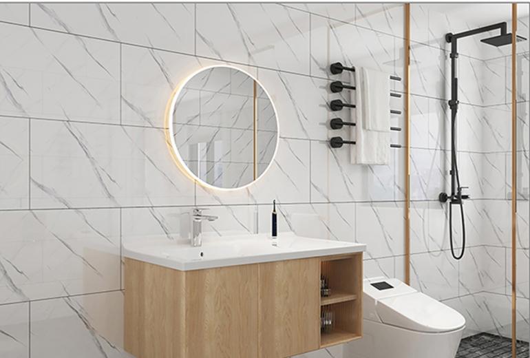 Samoljepljiv panel Marble White 30x60