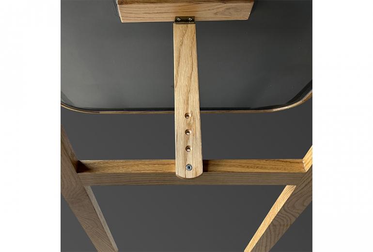 Ogledalo Reliability Slim Floor 75x175 Hrast LED