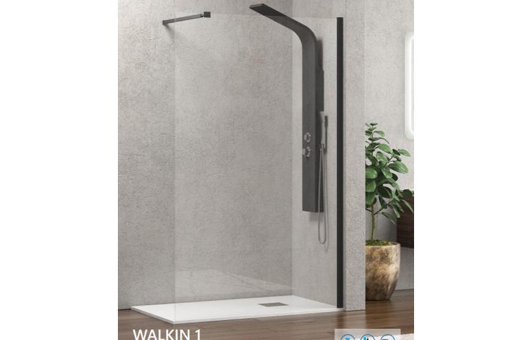 Tuš stijena Walkin 1 Nero 50x200