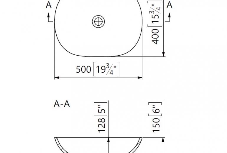 Umivaonik WB0608-50