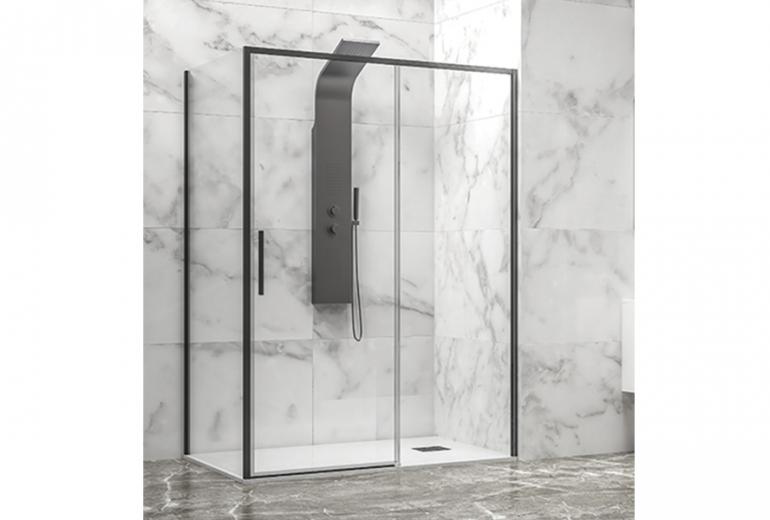 Tuš kabina Lea 400 Nero 75x120