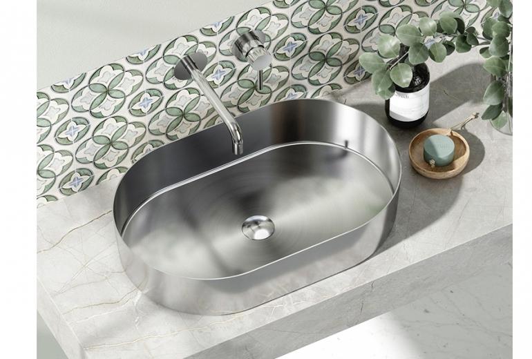 Umivaonik Jupiter Brushed Steel