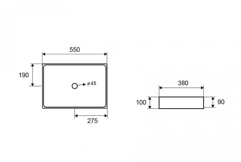 Umivaonik Saturn Rosegold
