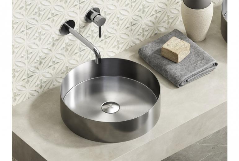 Umivaonik Venus Brushed Steel