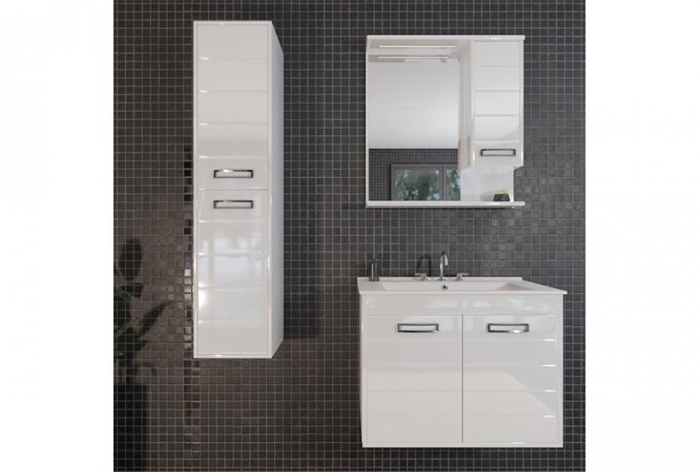 Ogledalo s ormarićem White 65