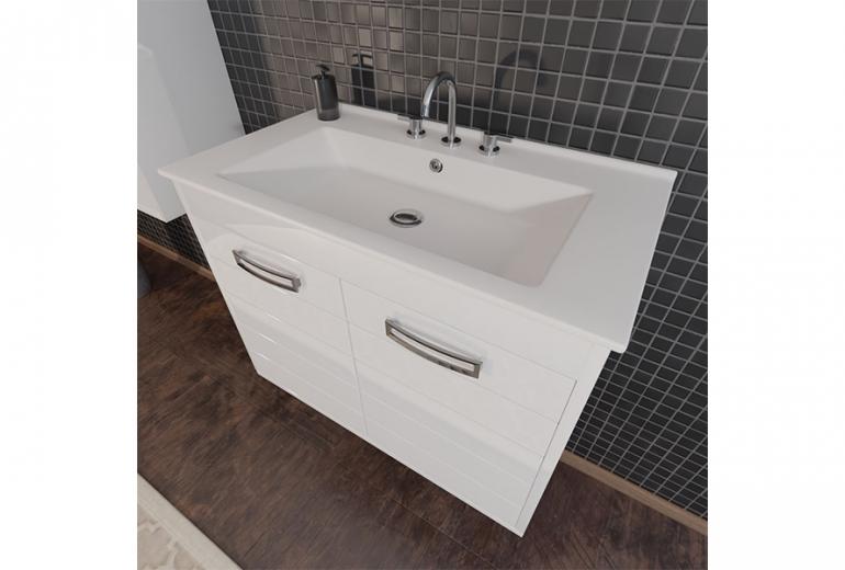 Ormarić s umivaonikom White 65 zidni