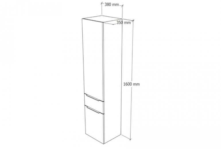 Ormar Vox 38 White - L ili R