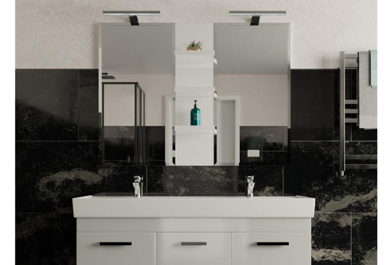 Ogledalo Flat 120 sa lampom