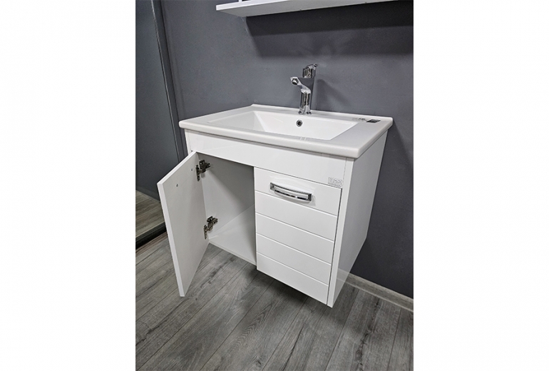 Ormarić s umivaonikom White 65 zidni