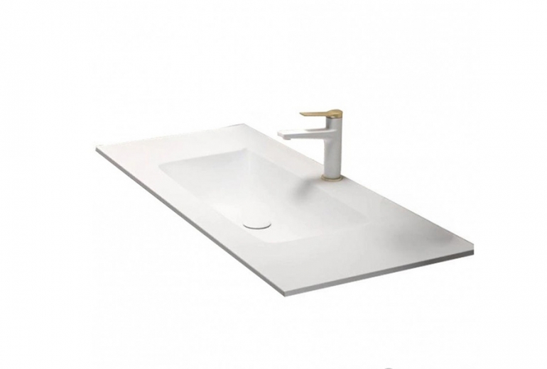 Umivaonik Deciso 100 white mat