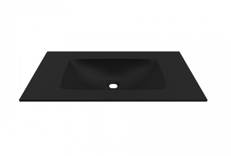 Umivaonik Deciso 100 black mat