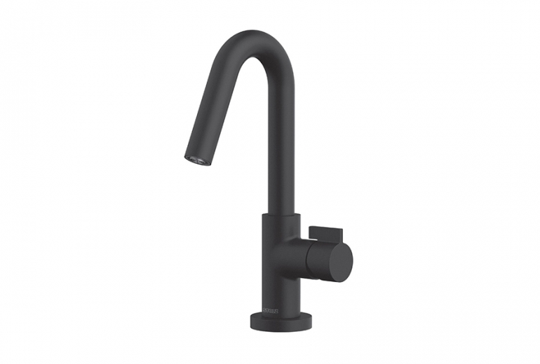 Slavina za umivaonik S3 Black Visoka