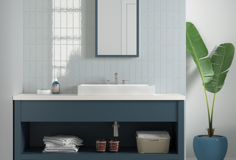 Kalma Powder Blue 6x18,6 Gloss