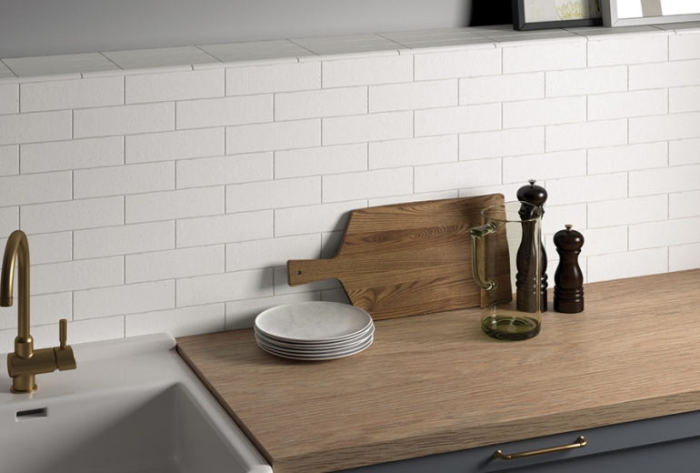 Kalma White 6x18,6 Mat
