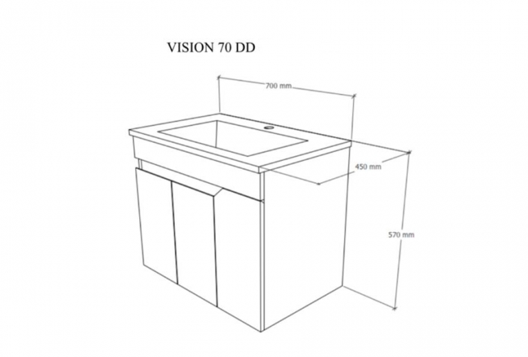VIsion 70 White