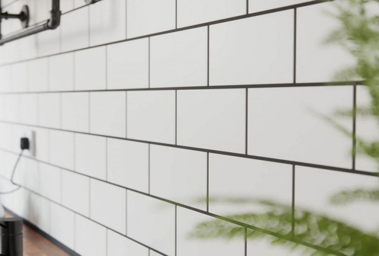 Metrotiles Plane Bijela Satin 10x20