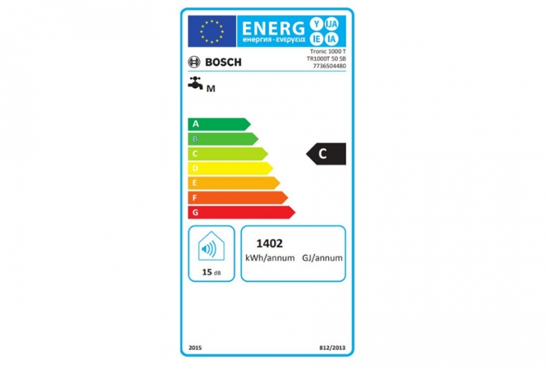 Bojler Bosch Tronic 1000T - 50L slim