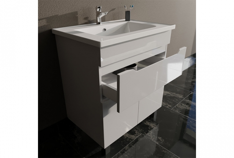 Ormarić s umivaonikom Aqua PVC 65 podni