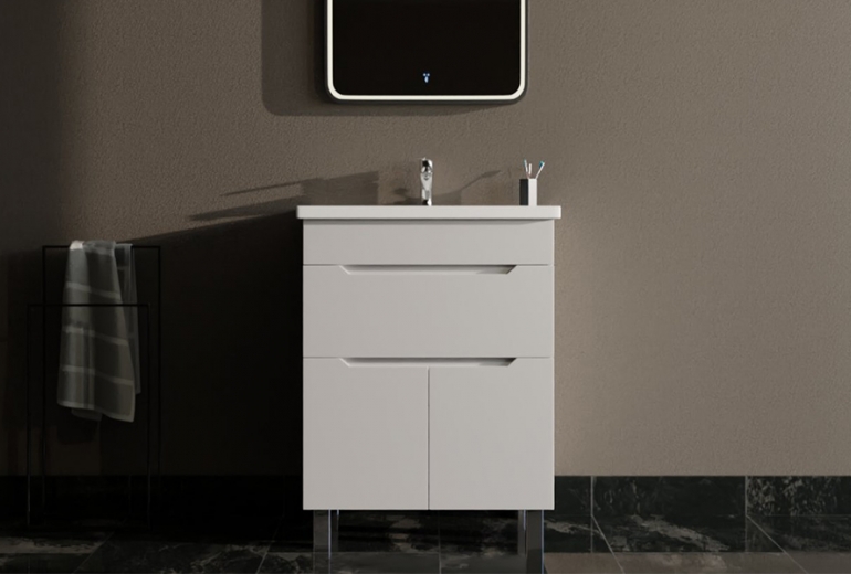 Ormarić s umivaonikom Aqua PVC 65 podni