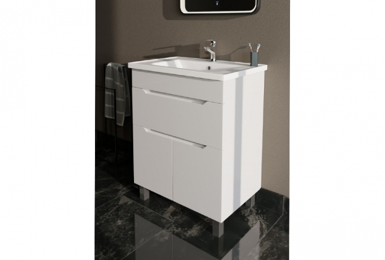 Ormarić s umivaonikom Aqua PVC 65 podni