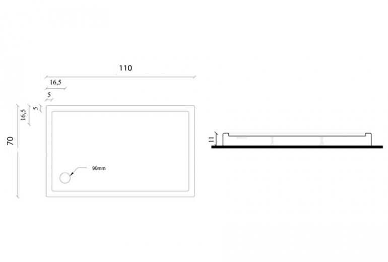 Monoblok Nova 70x110 sa sifonom