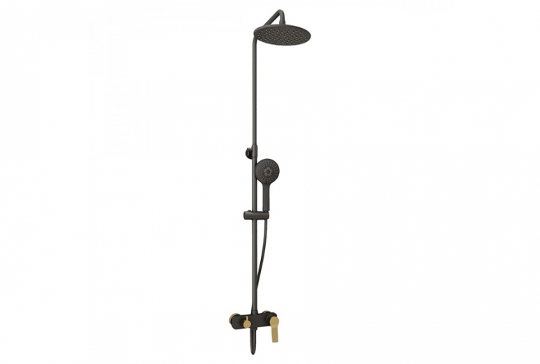 Tuš panel Andare Nero Bronze