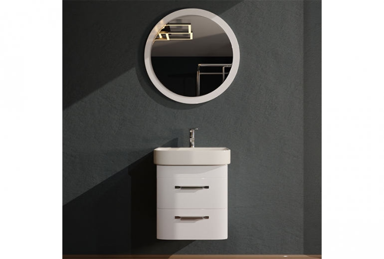 Ormarić s umivaonikom Round 50 White