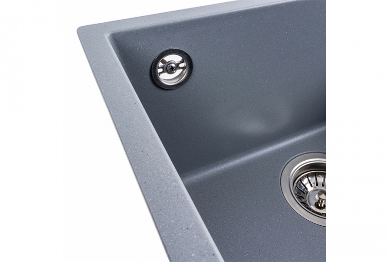 Ruba 44 sivi sa sifonom