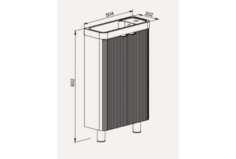 Frost 50 White podni