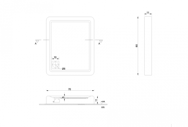 Monoblok Nova 70x80 sa sifonom