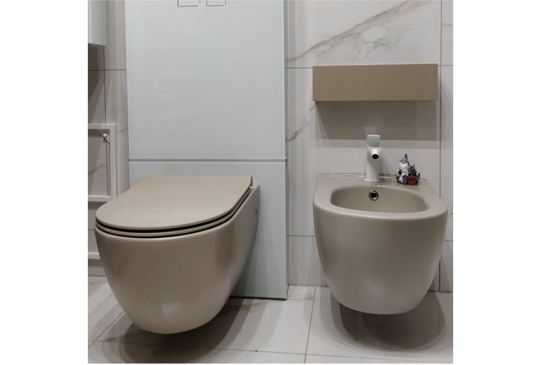 Bide zidni City cappuccino mat