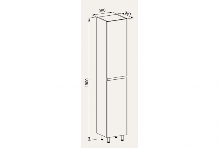 Ormar Leo 35 podni