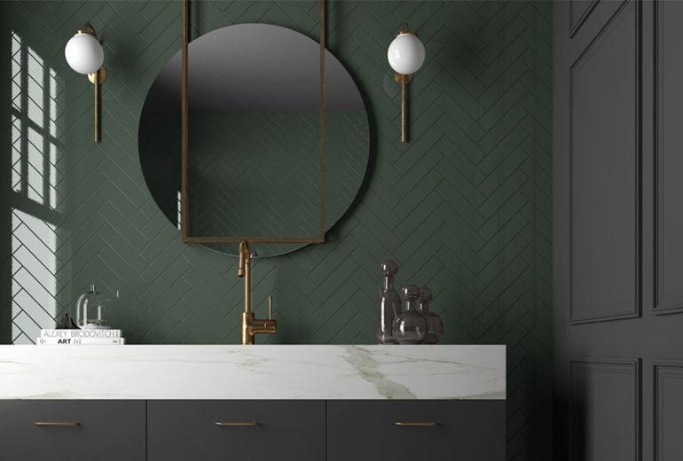 Costa Nova Laurel Green Gloss 5x20