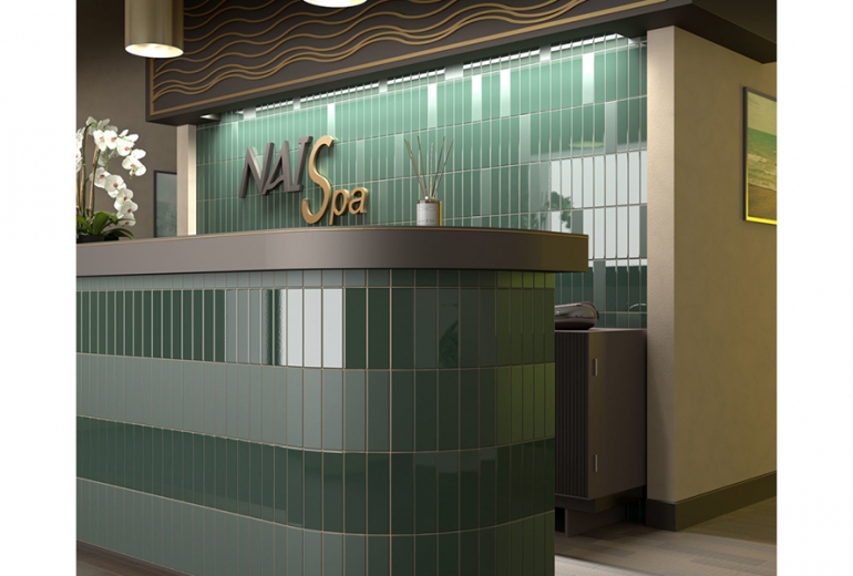 Costa Nova Laurel Green Gloss 5x20