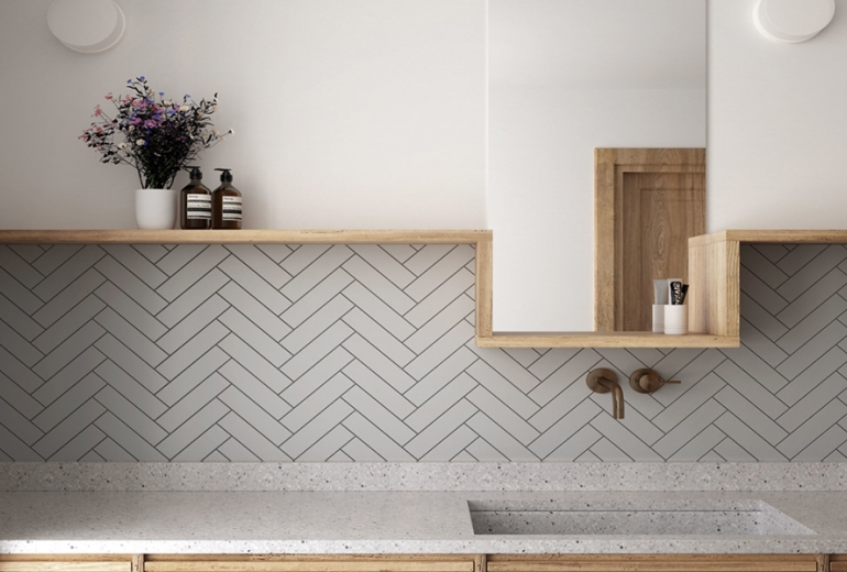 Costa Nova Grey Mat 5x20