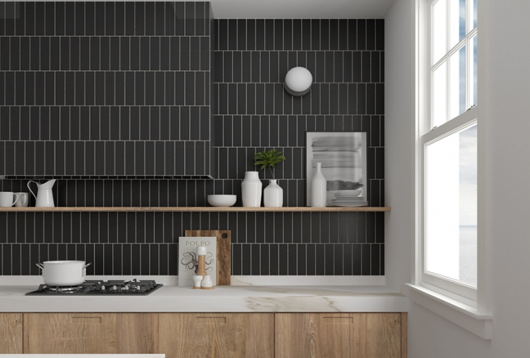 Costa Nova Black Mat 5x20